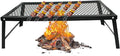 Campfire Grill Grate, Heavy Duty Folding Kitchen | Camping Grate Over Fire by Unknown