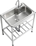 Outdoor Garden Sink Single Trough by TOLBCLOH