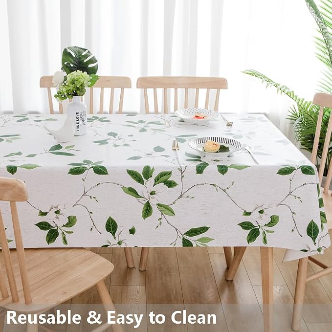 TruDelve Heavy Duty Vinyl Table Cloth Plastic Table Cloth - Image 6
