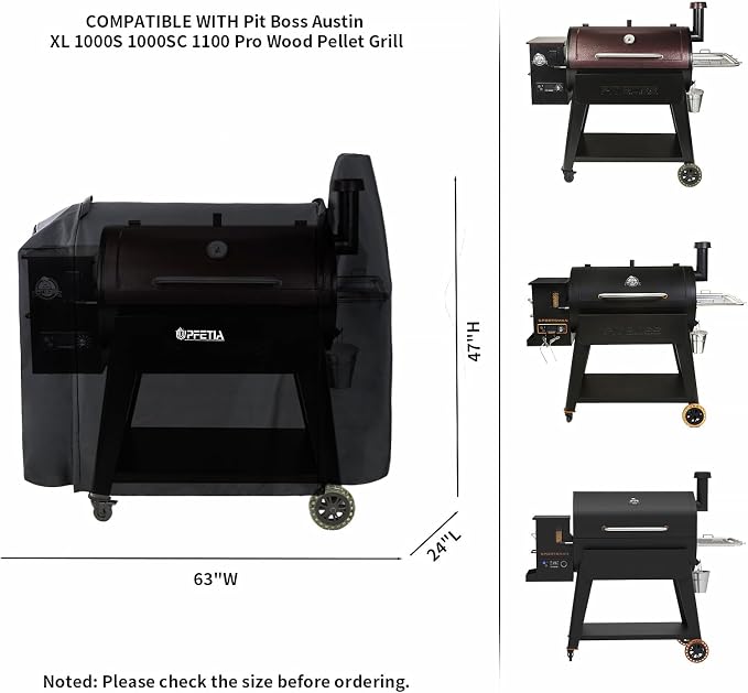 Grill Cover for Pit Boss Grill Cover, Austin XL, 1100 Pro, 1000/1100/1150/1500 - Image 2