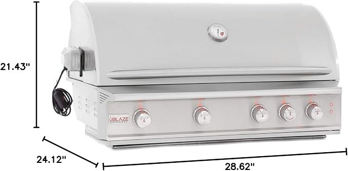 Blaze Outdoor Grill | 34-inch Stainless Steel Propane BBQ Grill | Built-in 3 - Image 7