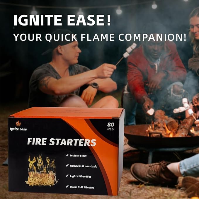 80pcs Natural Fire Starters - Image 4