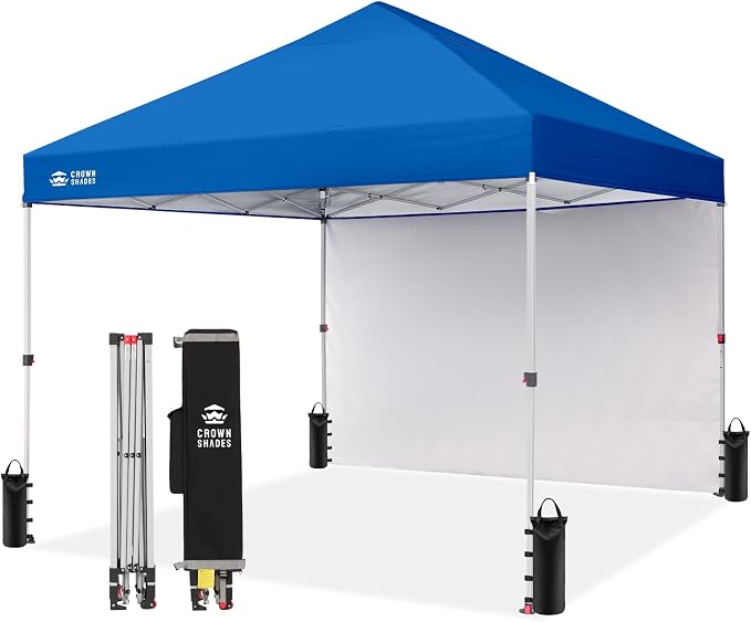 CROWN SHADES 8x8 Pop Up Canopy by CrownShades