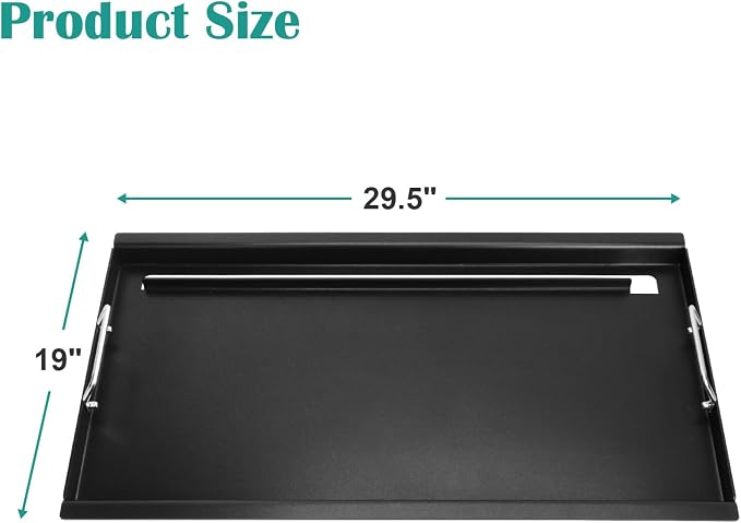 Full Size Griddle for Weber Summit 600 Series, Flat Top Griddle for Summit E/S - Image 2