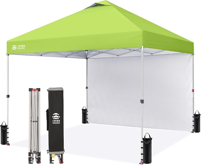 CROWN SHADES 10x10 Pop Up Canopy by CrownShades