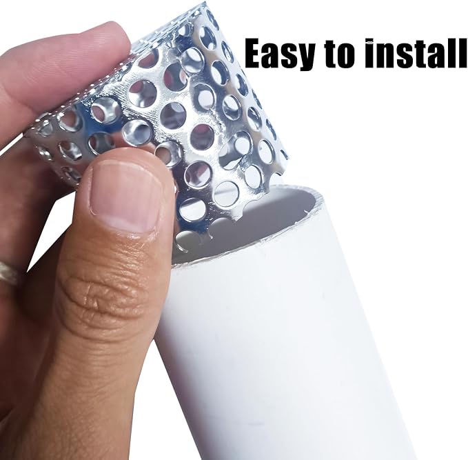 PVC Termination Cap Stainless Steel Mesh Screen Vent Cover - Image 3