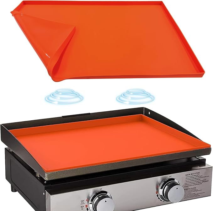 Silicone Griddle Mat Cover for Blackstone 22 Inch Griddle, Heavy Duty Food by Beofinest