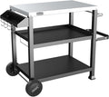 NUUK 3-Shelf Grill Cart for Outdoor by NUUK