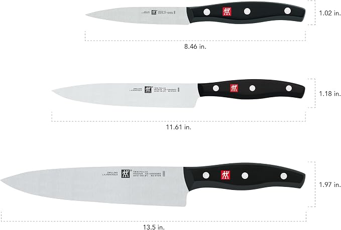 ZWILLING Twin Signature 3-pc Starter Knife Set - Image 3