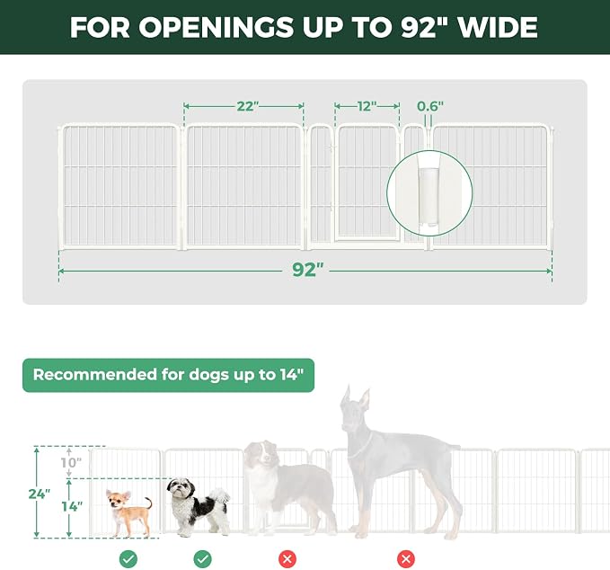 FXW Dog Gate Extra Wide Designed - Image 6