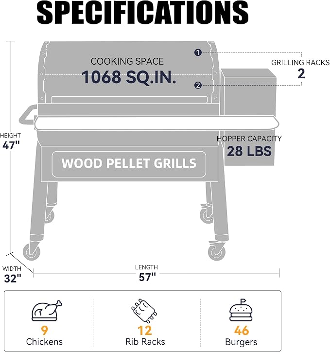Z GRILLS Wood Pellet Grill and Smoker - Image 7