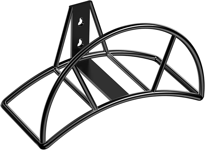 TomCare Garden Hose Holder Wall Mount Metal Water Hose Holder Holds 125Ft Hoses by TomCare