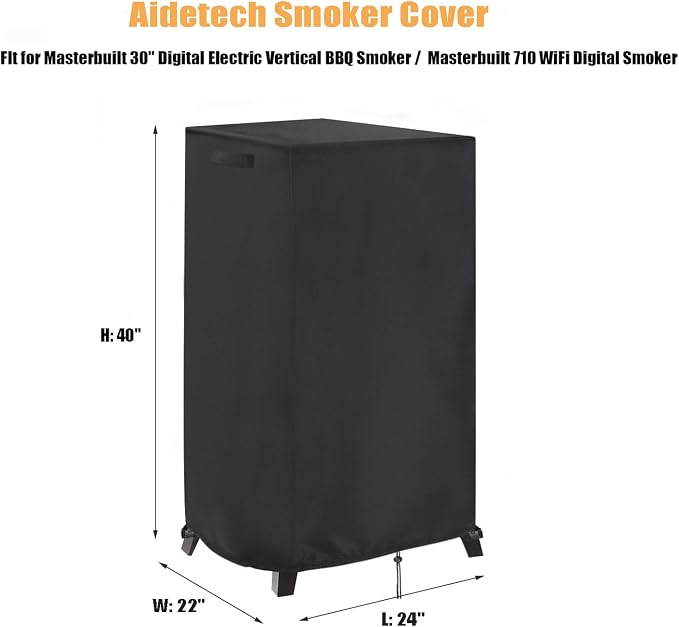 Smoker Cover for Masterbuilt 710 WiFi / 30-inch Digital Smoker, Waterproof - Image 2