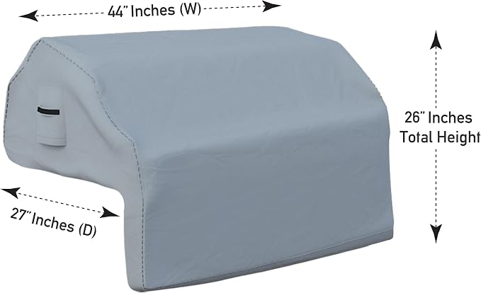 Covers & all Built-in Outdoor Grill Cover, Durable Heavy Duty 18 Oz Waterproof - Image 3