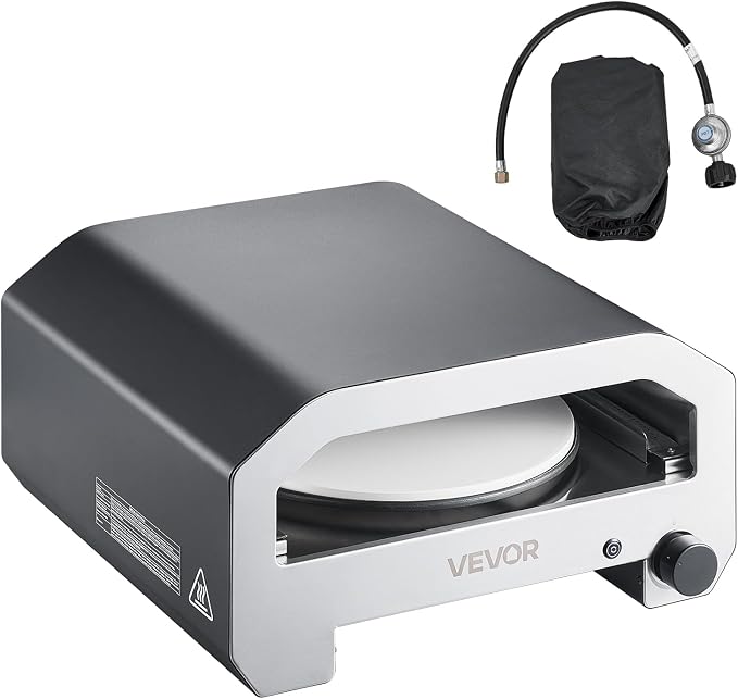 VEVOR 16 in Outdoor Pizza Oven, Auto Rotating Propane Gas Pizza Ovens, Portable - Image 9