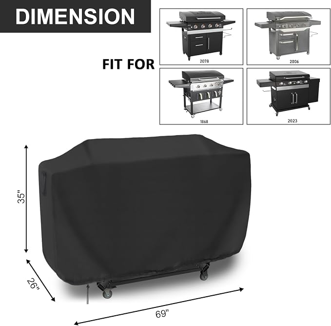Grill Cover for Blackstone 36 inch ProSeries Grill, Waterproof Cover for 36'' - Image 7