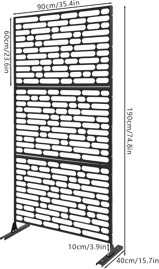 Outdoor Metal Privacy Screen - Image 3