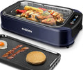 Electric Indoor Grill Griddle, CUSIMAX Smokeless Grill, Portable Korean BBQ by CUSIMAX