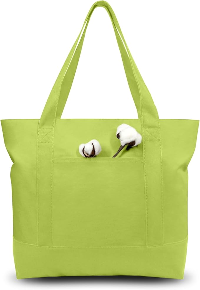 TOPDesign 1-Pack Canvas Tote Bag by TOPDesign