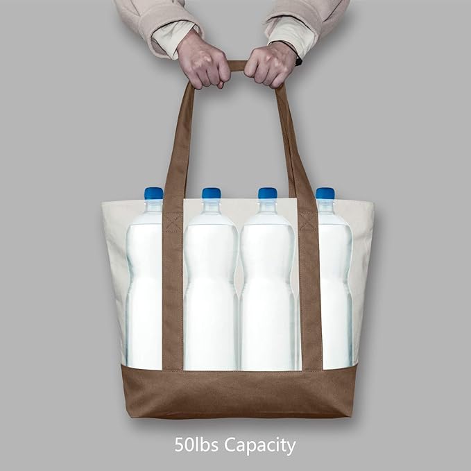 TOPDesign 1-Pack Canvas Tote Bag - Image 6