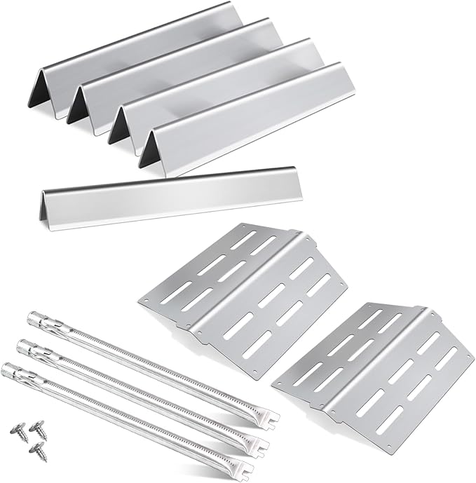 Flavorizer Bars, Heat Deflectors and Grill Burner by Unknown