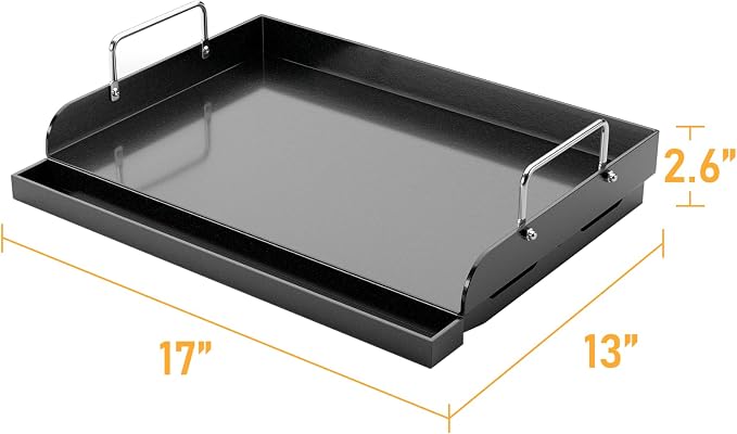 Utheer 17" x 13" Nano-Ceramic Nonstick Griddle - Image 2
