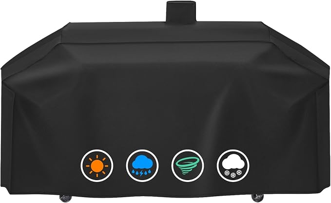 Heavy-Duty 600D Grill Cover Compatible by ZBXFCSH