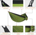 Hammocks Olive Green 210T Parachute Nylon, 500 lb Capacity