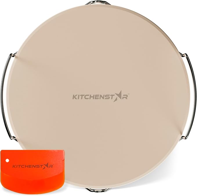 KitchenStar 12-inch Pizza Stone by Kitchenstar