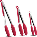 HOTEC Premium Stainless Steel Locking Kitchen Tongs by Hotec