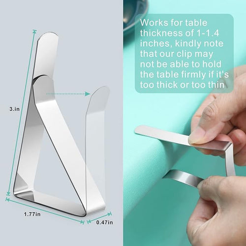 12 Pack Tablecloth Clips - Image 2
