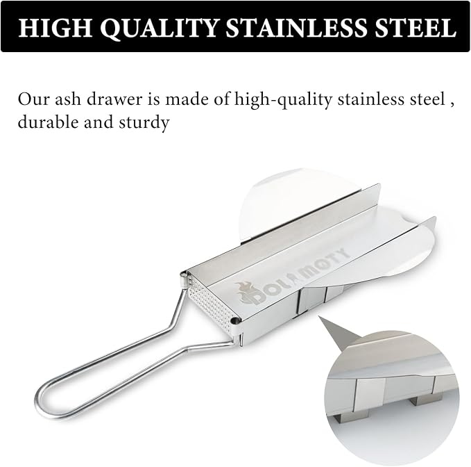 Upgrade Ash Drawer Accessories for Big Green Egg Large-BGE Replacement Parts - Image 4