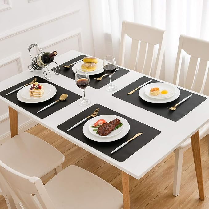DOLOPL Placemats Set of 8, Modern Waterproof Table Mats - Image 6