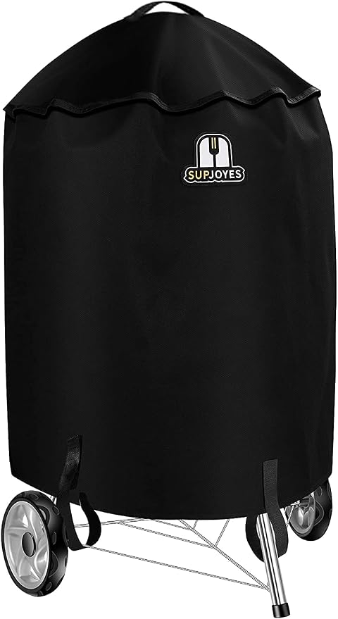 SUPJOYES Grill Cover for Weber Charcoal Kettle, Premium 22 Inch BBQ Grill Covers by SUPJOYES