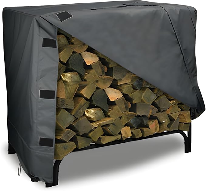 Eevelle Patio Log Rack Cover Made by Eevelle