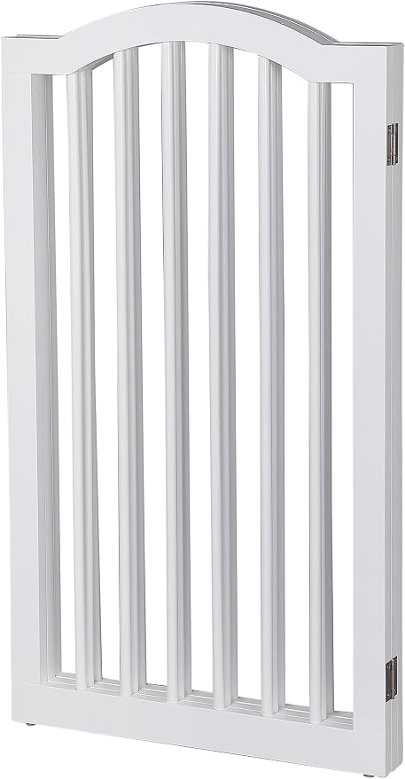 INTERNET'S BEST Arched Top Dog Gate | 3 Panel, and Porch | Portable, Extra Wide - Image 9