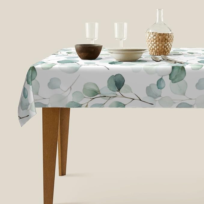 Worltoldb Eucalyptu Tablecloths Polyester Table Cloth - Image 2