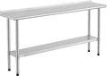 ROCKPOINT Stainless Steel Table by ROCKPOINT