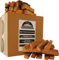 Mini Pizza Oven Wood, 6‑Inch Firewood Logs, Cherry Hardwood Splits by CarolinaCookwood