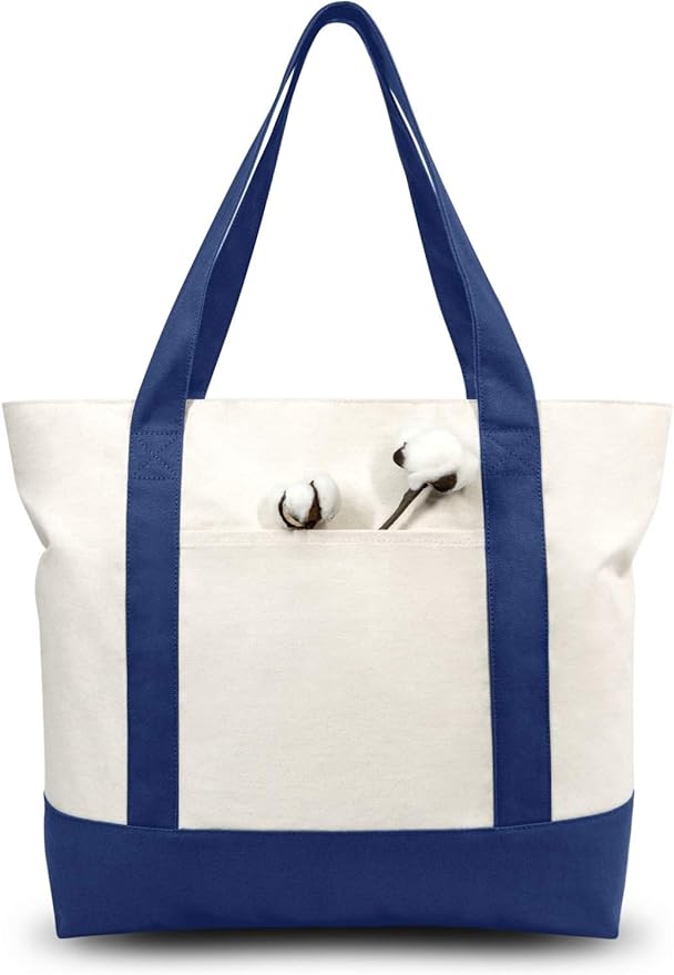 TOPDesign 6-Pack Canvas Tote Bags by TOPDesign