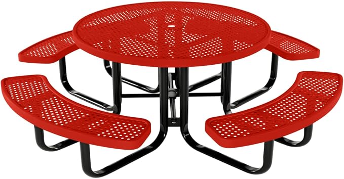COATEDOUTDOORFURNITURE Heavy-Duty Portable Outdoor Kids Table by CoatedOutdoorFurniture