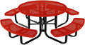 COATEDOUTDOORFURNITURE Heavy-Duty Portable Outdoor Kids Table by CoatedOutdoorFurniture