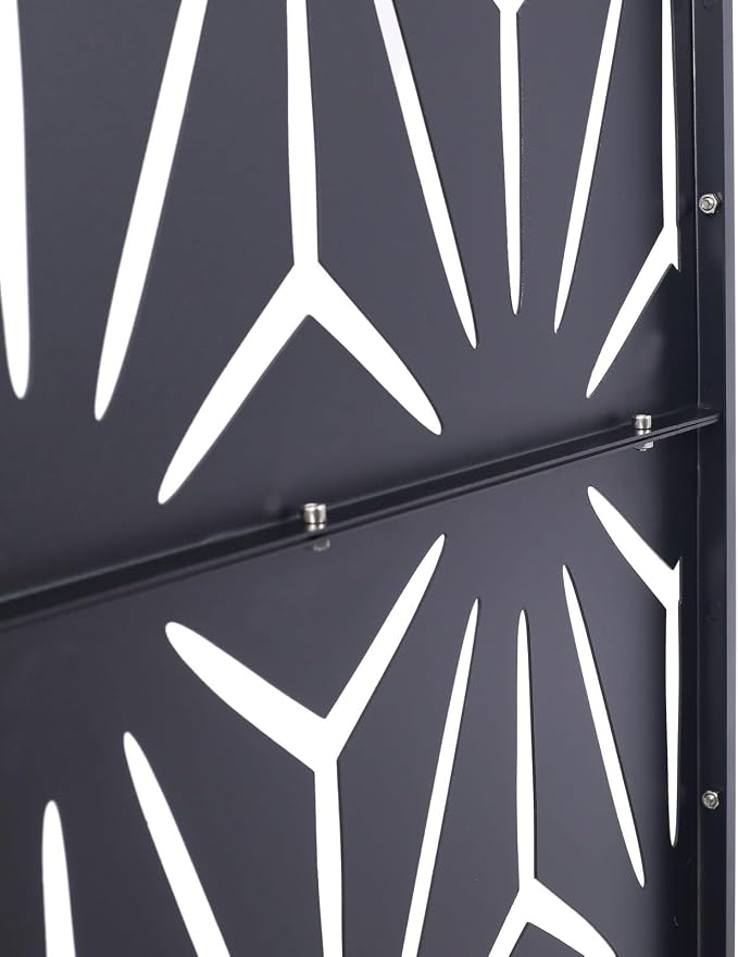 Outdoor Privacy Screen, Steel Privacy Divider - Image 7