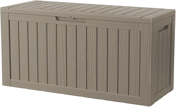 80 Gallon Outdoor Storage Box – Resin Deck Box - Image 2