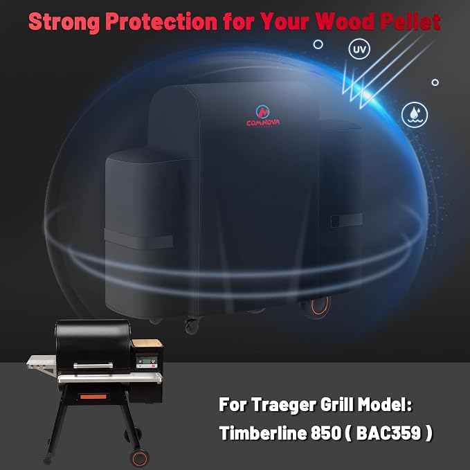 Comnova Grill Cover for Traeger Timberline 850 - Image 5