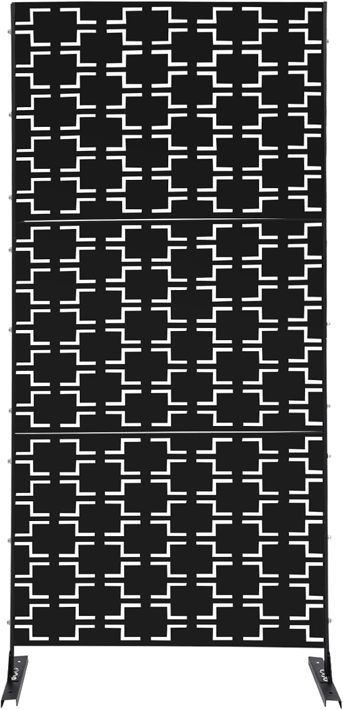 75" H×35" W Decorative Outdoor Privacy Screen by DYRABREST