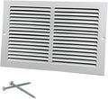 14"W x 8"H Steel Return Air Grille, Air Return Vent Cover by Howeall