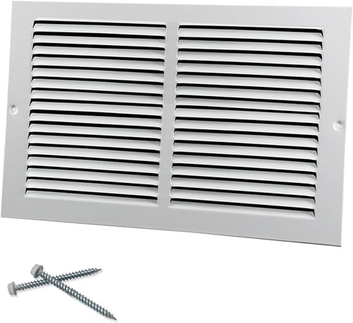 14"W x 8"H Steel Return Air Grille, Air Return Vent Cover by Howeall