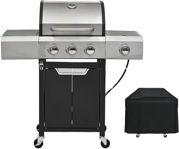 3 Burner Propane Gas Grill - Image 2