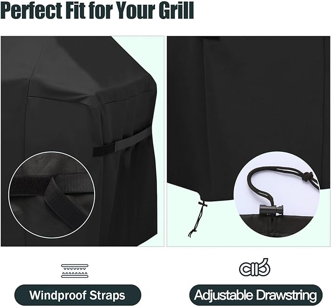 60 Inch Premium Outdoor Grill Cover Fit - Image 3